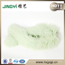 Wholesale Tibet Lamb Skin Real Fur Scarf